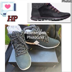 New Cole Haan ZERØGRAND Hiker WP Waterproof Leather Shearling Cushioned Boot 10B